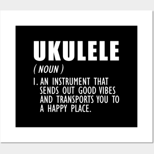 Ukulele Definition w Posters and Art